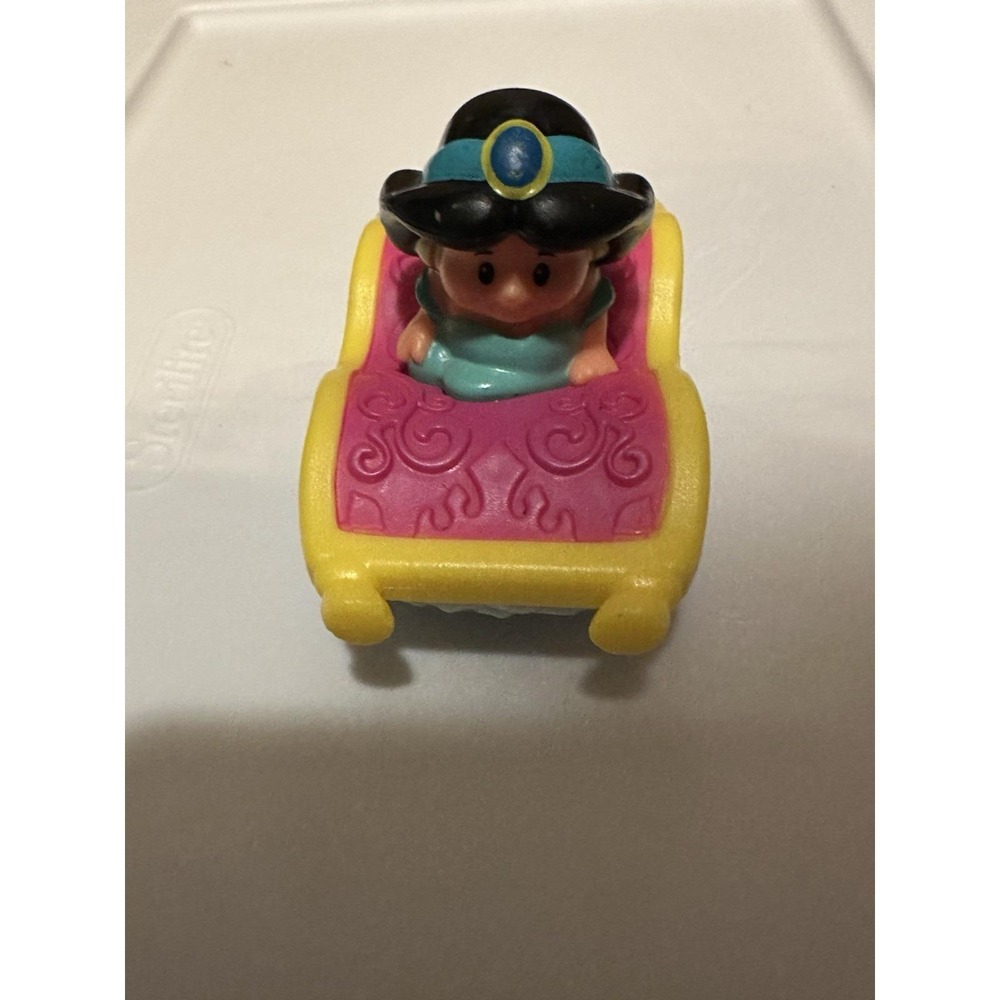 Fisher Price Little People Wheelies Princess Jasmine Flying Carpet Car